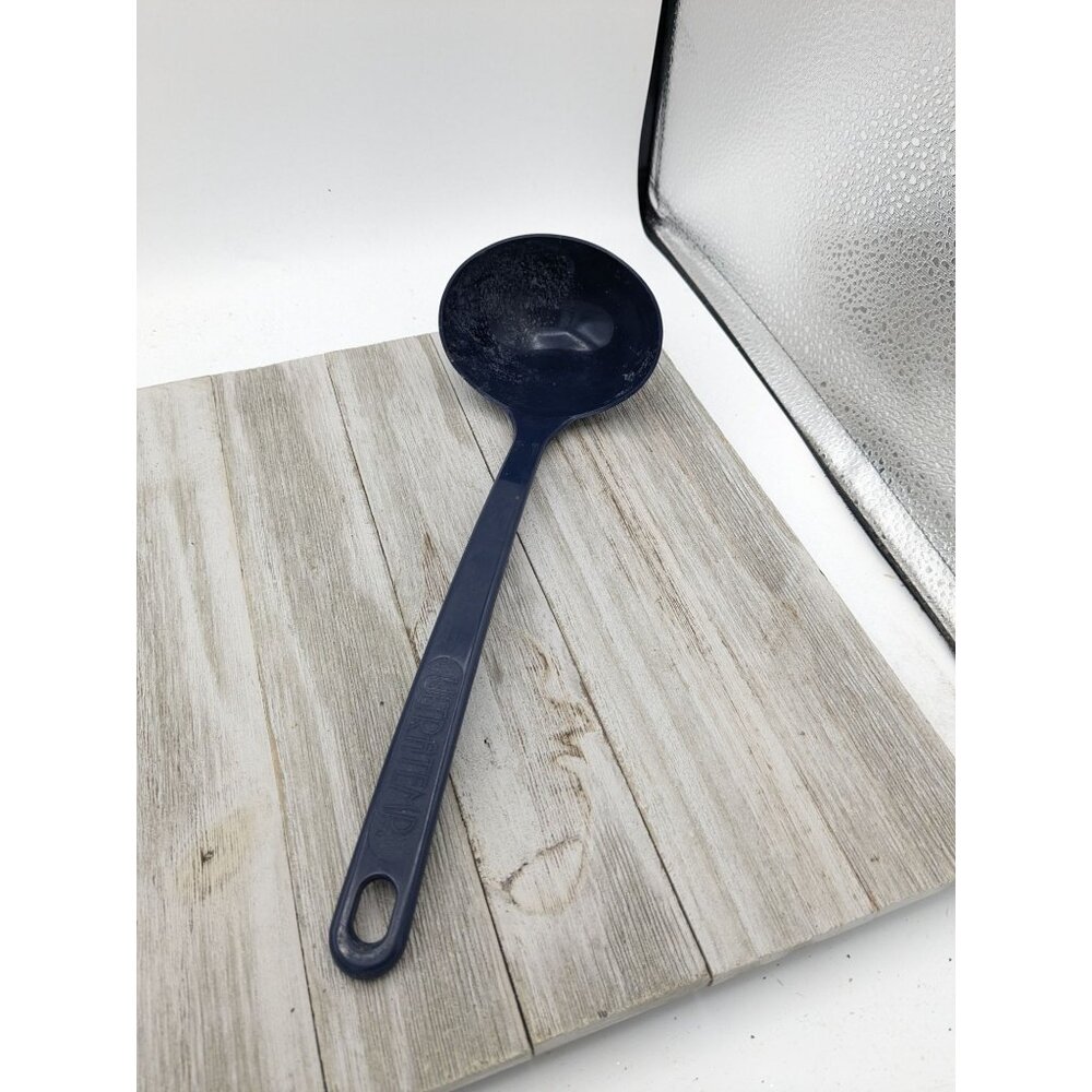 Ultratemp Blue Soup Ladle Robinson Knife 2109 USA Made Vintage